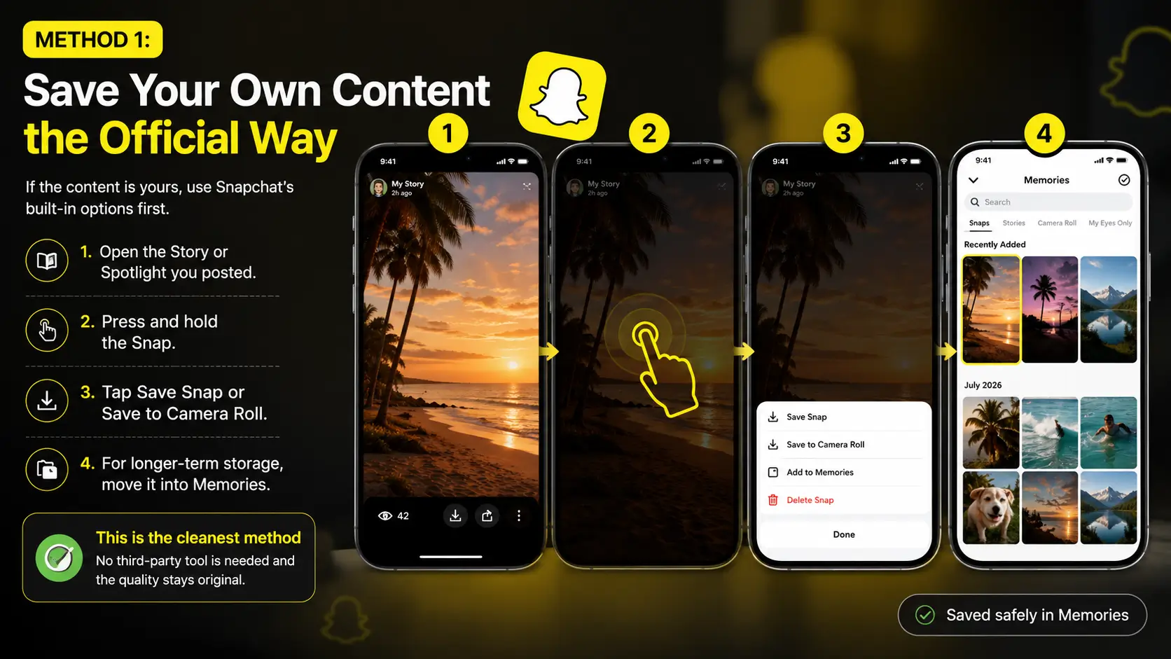Save Your Own Content Officially