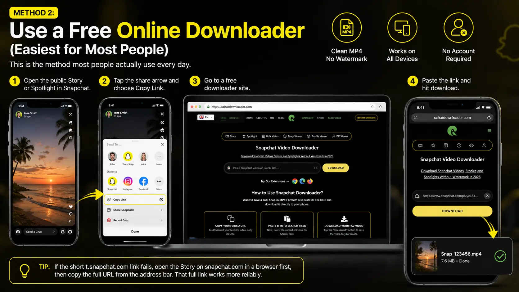 Use a Free Online Downloader